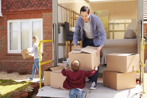 Office relocation using removal truck hire in Camden