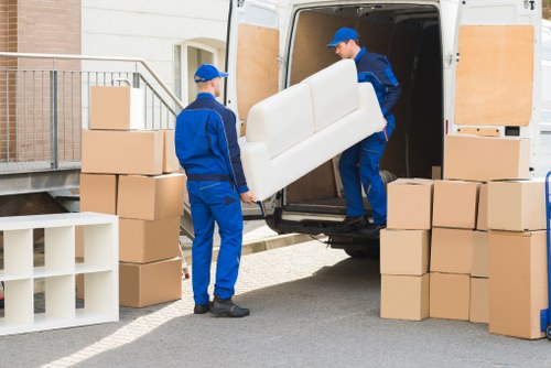 Secure self storage units in Camden with organized access