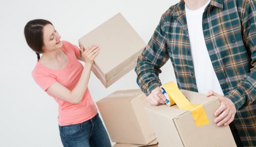 Camden van and man service transporting boxes and household items