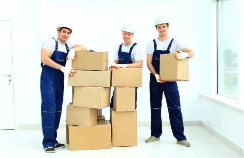 PCI compliant Camden man and van payment processing concept