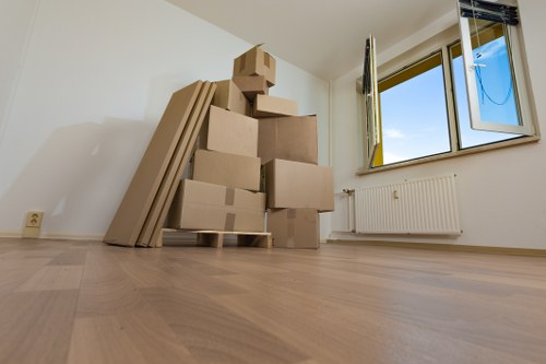 Local removal van service for flat and office relocations in Camden