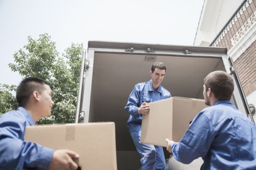 Careful handling of fragile items during Camden removals