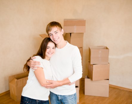 A family settling into a new Camden home after moving