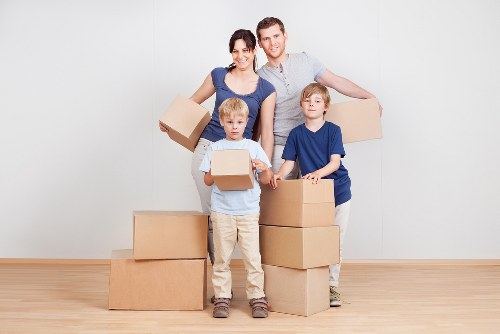 Camden moving service handling boxes and appliances