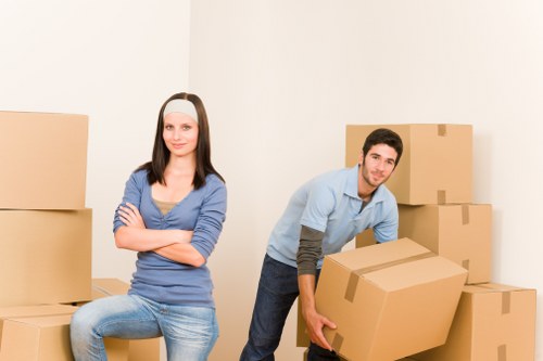Local man and van team helping with a Camden relocation