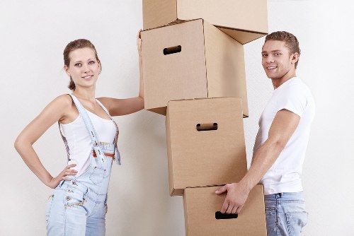 Room-by-room packing supplies for a Camden move