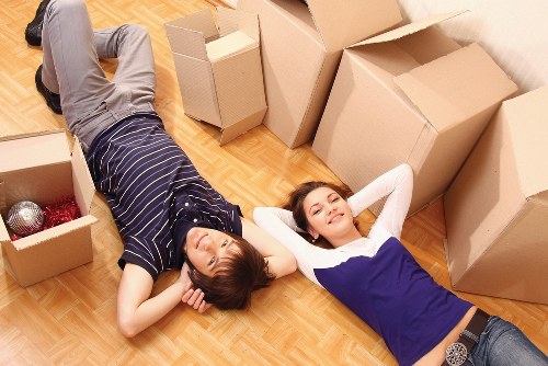 Local Camden moving truck helping with flat and office relocations