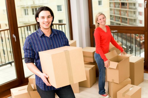 Safe moving practices and vehicle loading for a Camden man and van service